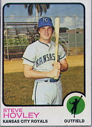 1973 Topps Baseball Cards      282     Steve Hovley